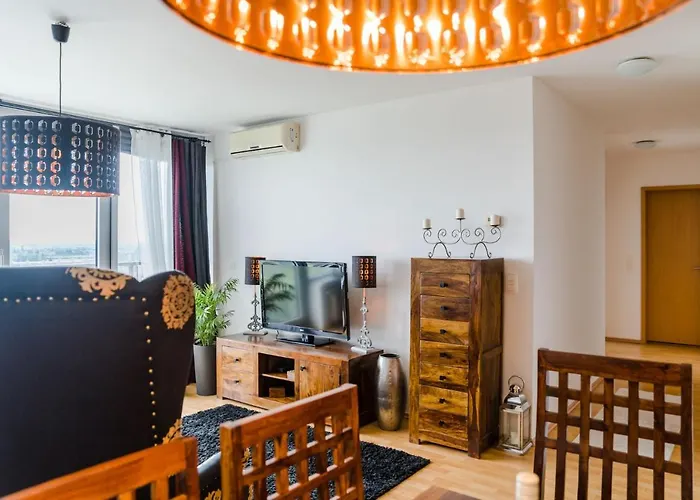 Apartament Comfy On The 20th Floor & Free Parking Bratysława