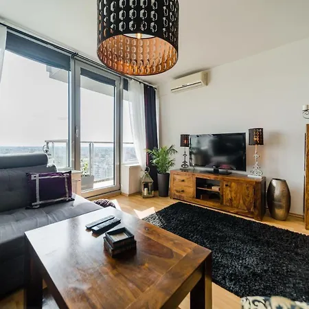 Comfy On The 20th Floor & Free Parking Appartement *