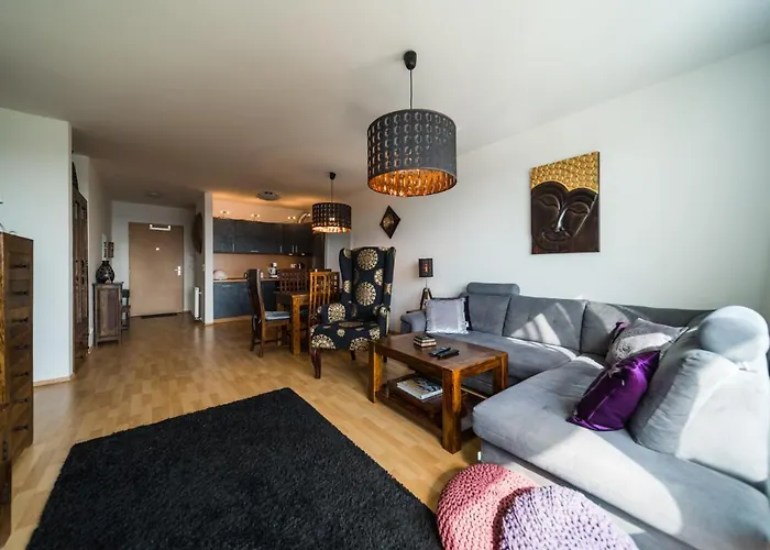 Apartmán Comfy On The 20th Floor & Free Parking